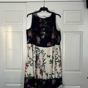 Gorgeous Tahari with tags, never worn floral dress. Size 20